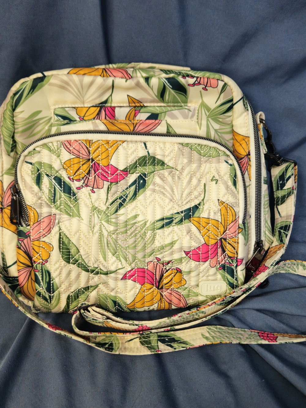 Lug Ranger Crossbody Purse Tropical Floral